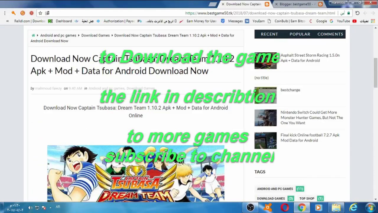 Download Game Captain Tsubasa Apk Android